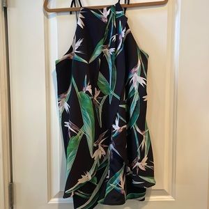 Anthropologie Greyson Tropical Romper. Size S. Sleeveless with adjustable straps